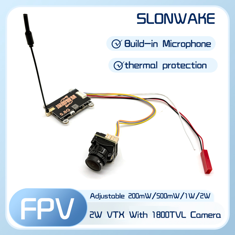 Fpv Drone Frame - SLONWAKE 5.8G 56CH 2W transmitter VTX