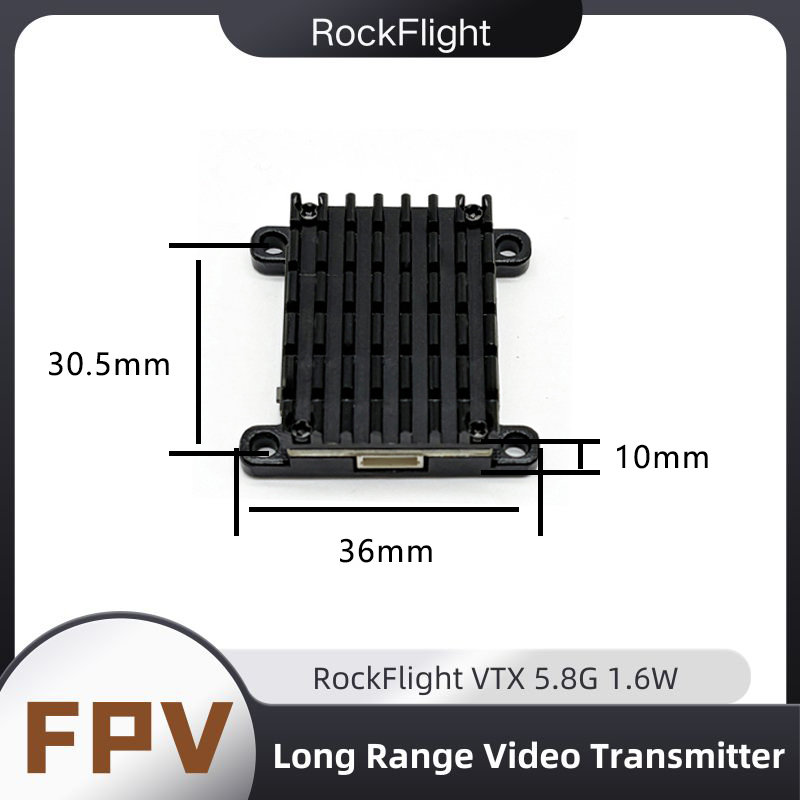 RockFlight TX663 VTX 5.8G 48CH - đánh giá và giá Fpv Drone Frame