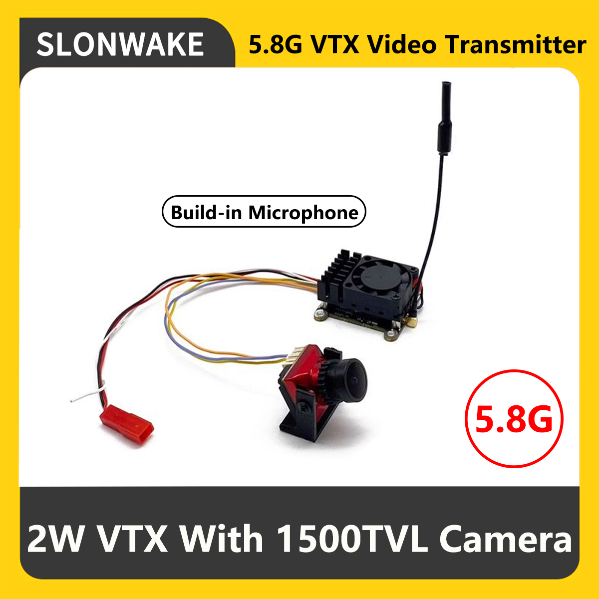 SLONWAKE 5.8G 2000mW FPV VTX T - đánh giá và giá Fpv Drone Frame