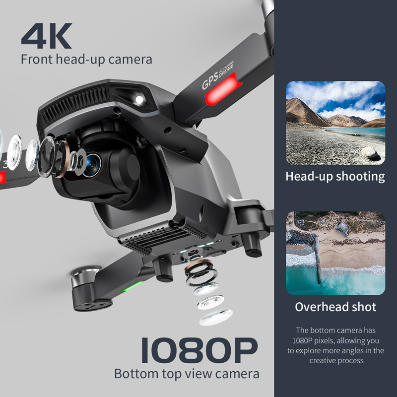 L106 Pro 3 Drone 5G WIFI FPV F - đánh giá và giá Fpv Drone Charger