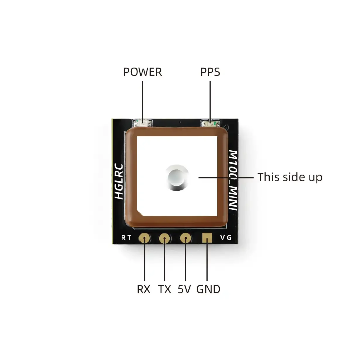 HGLRC M100 MINI GPS Module M10 - đánh giá và giá Fpv Drone Flight Controller