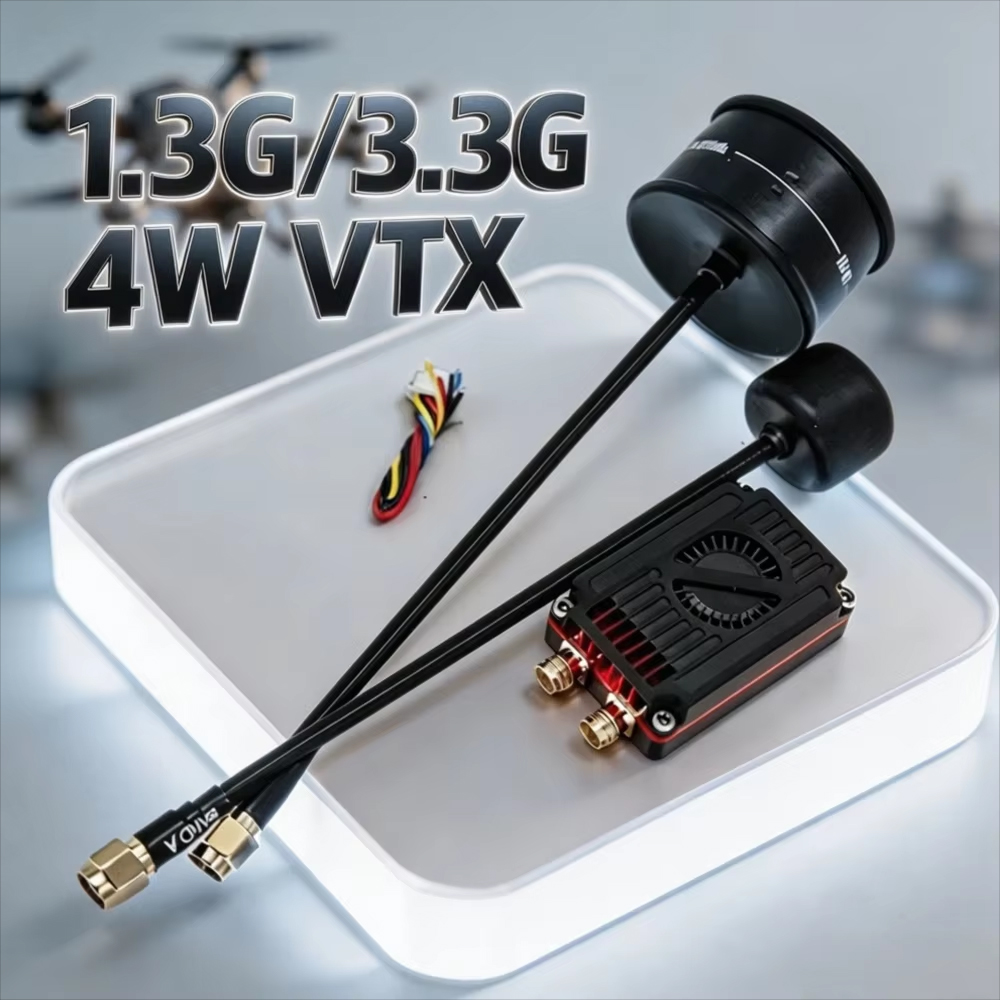 Rushfpv Rush 1.3G/3.3G 4W 7-30 - đánh giá và giá Fpv Drone Transmitter