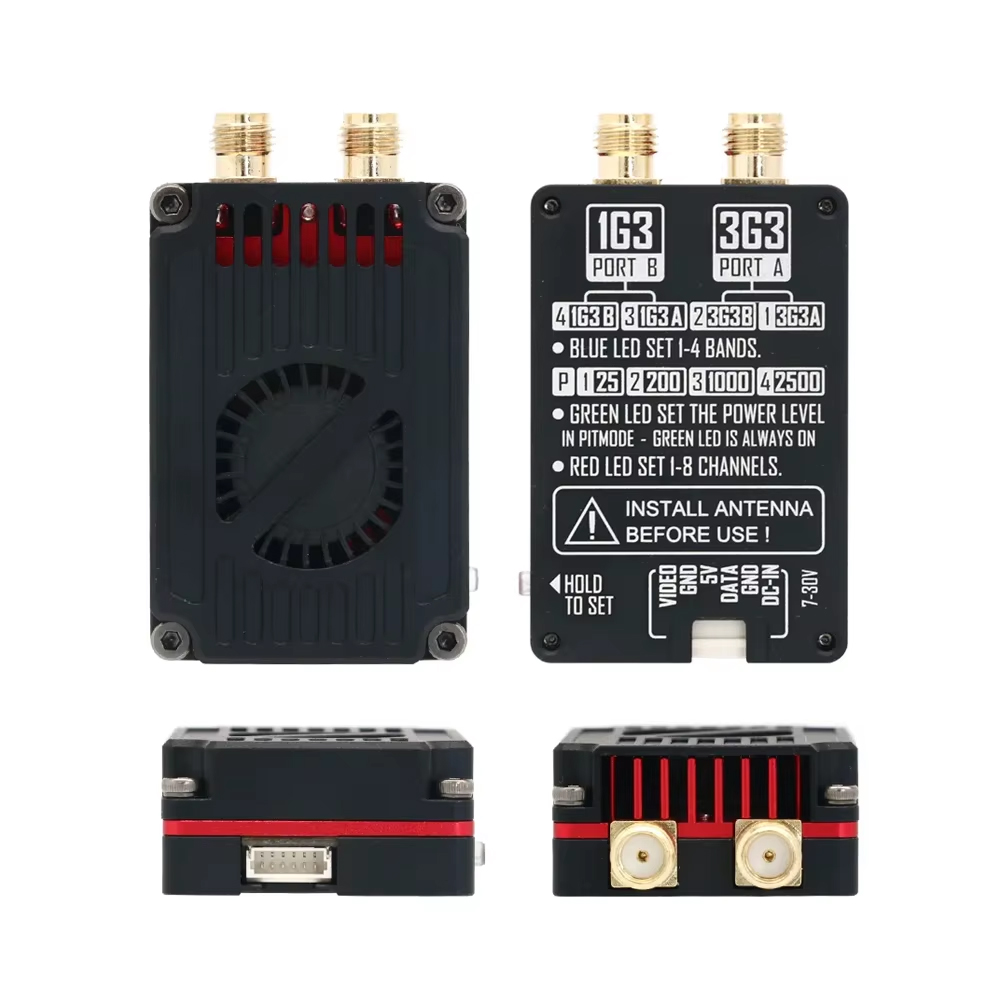 Rushfpv Rush 1.3G/3.3G 4W 7-30 - đánh giá và giá Fpv Drone Transmitter
